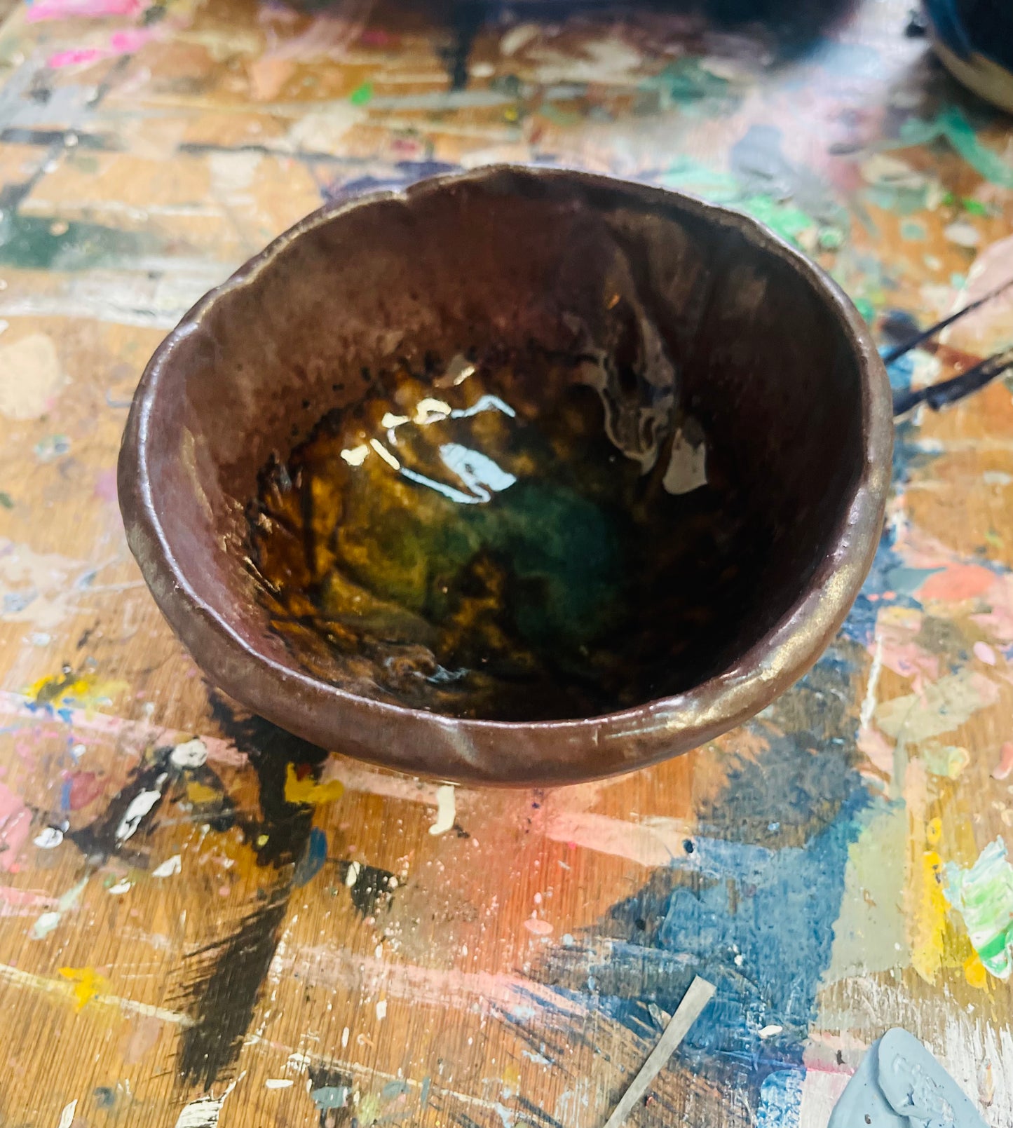 Glazed little bowl