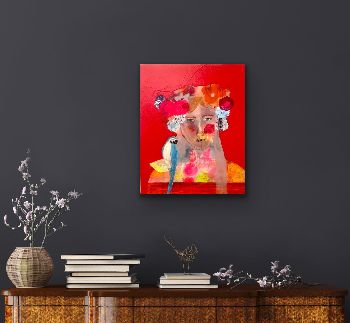 Parrot girl