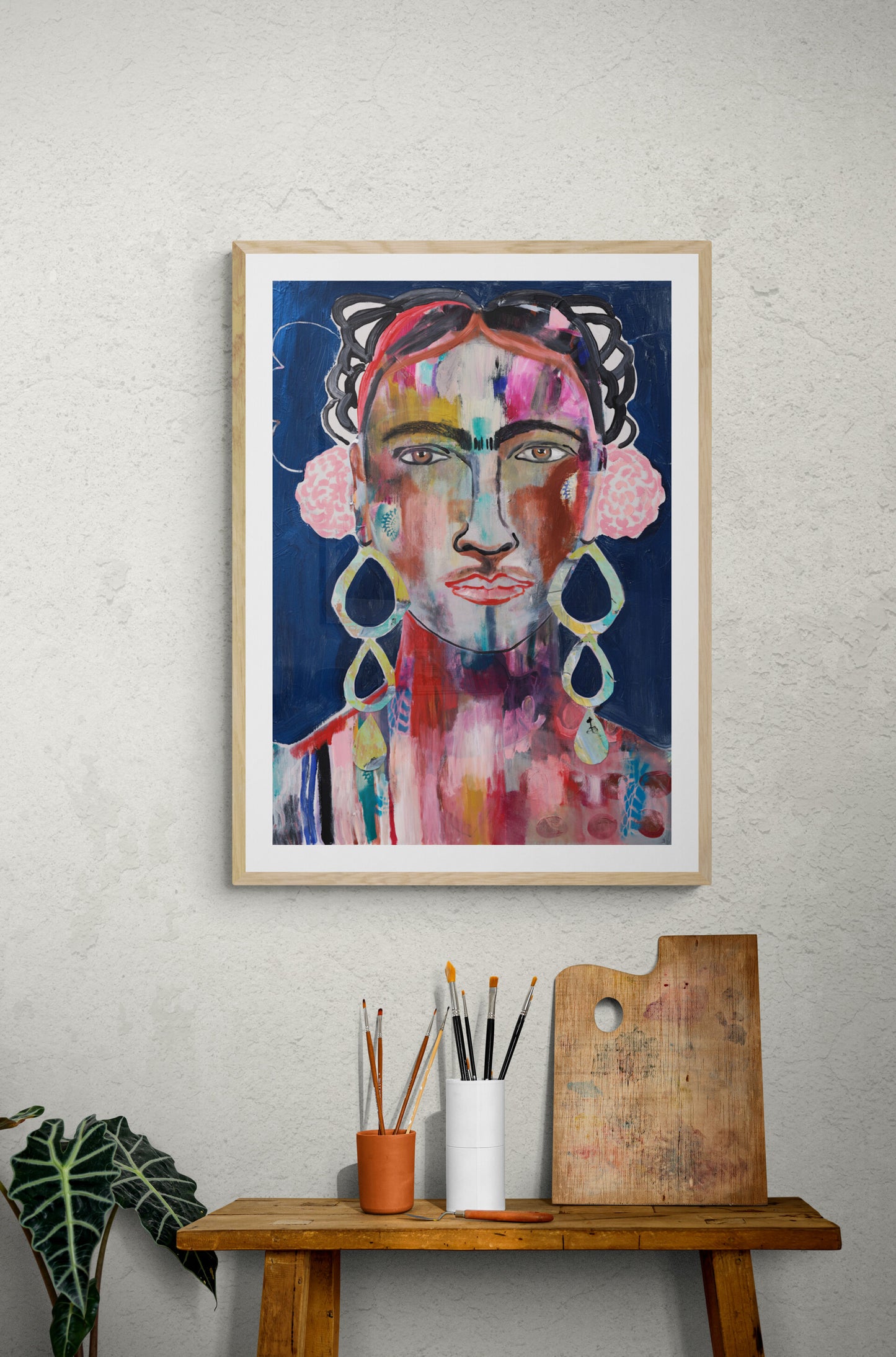 'Triple Hoops' Paper Print