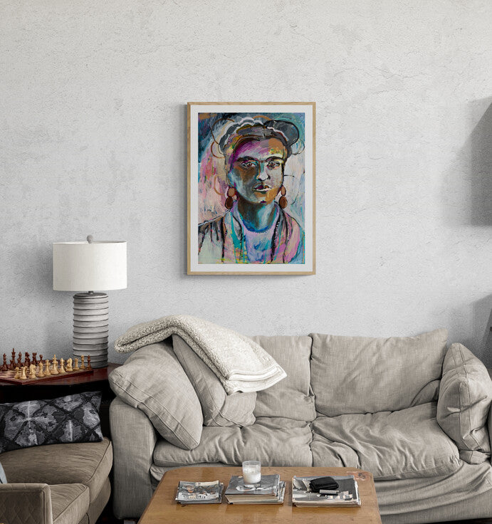 'Frida' Paper Print