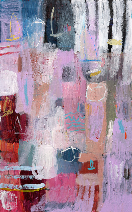 'Across The Sea' Paper Print