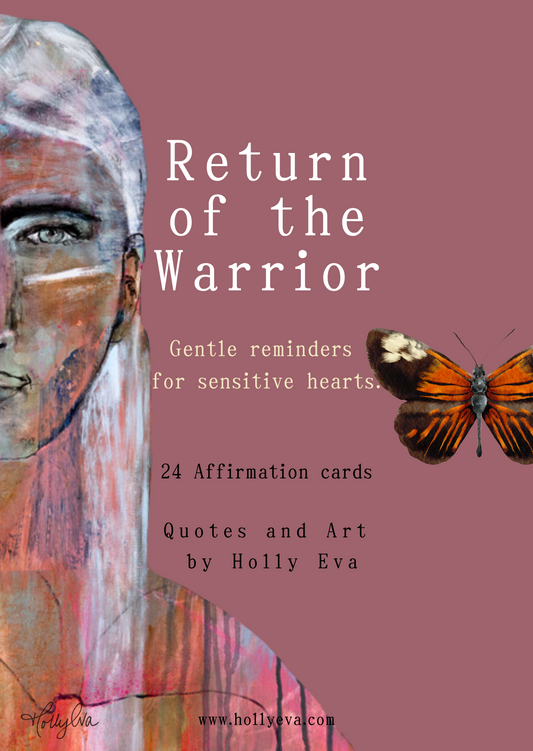Return of the warrior - Affirmation card Deck
