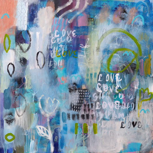 'Love Love' Paper Print