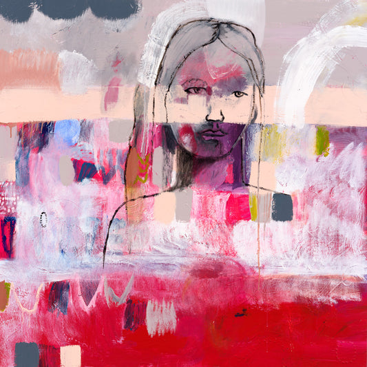 'Red Earth' Paper Print