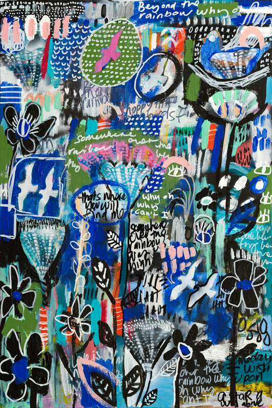 'Over The Rainbow' Paper Print