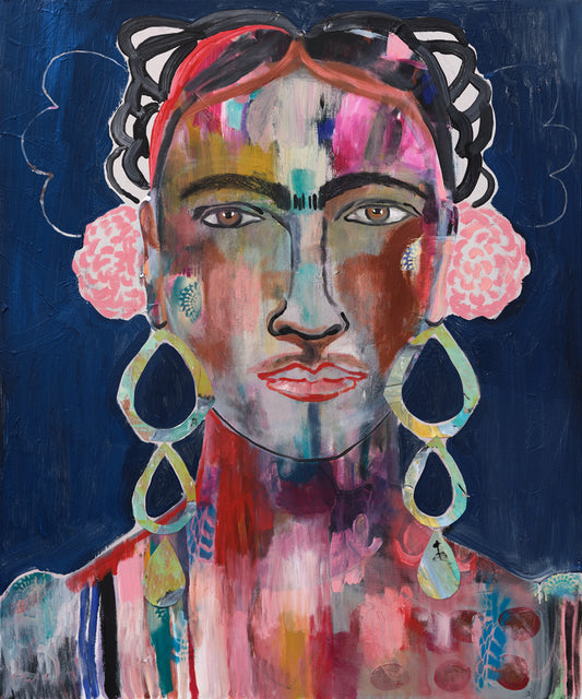 'Triple Hoops' Paper Print