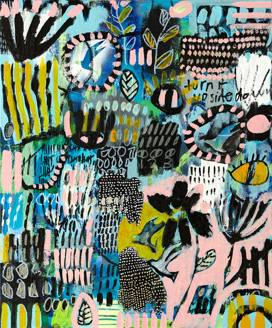 'Turn It Upside Down' Paper Print