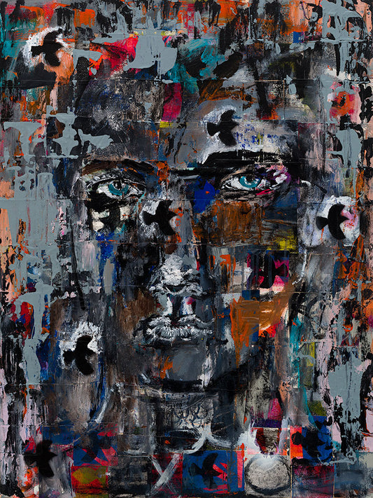 'Where The Crows Fly' Paper Print